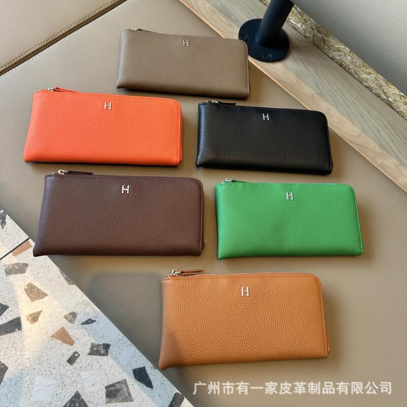 アマゾンの本革の女性の財布の長い牛革の硬貨の0財布の多いカードの位置の手は財布の女性の現物を持って代行します。|undefined