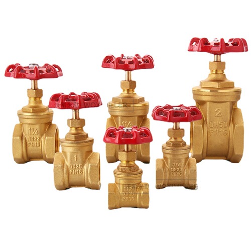 Woshi Miller Forged Brass Gate Valve Central Air Conditioning Matching Hard Seal Explosion-Resistant Gate Valve Valve Origin Manufacturer