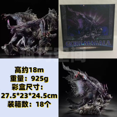 MH モンスターハンター CFB シリーズ ブラックドラゴン 箱入りフィギュアモデル装飾品周辺人形カラーボックス