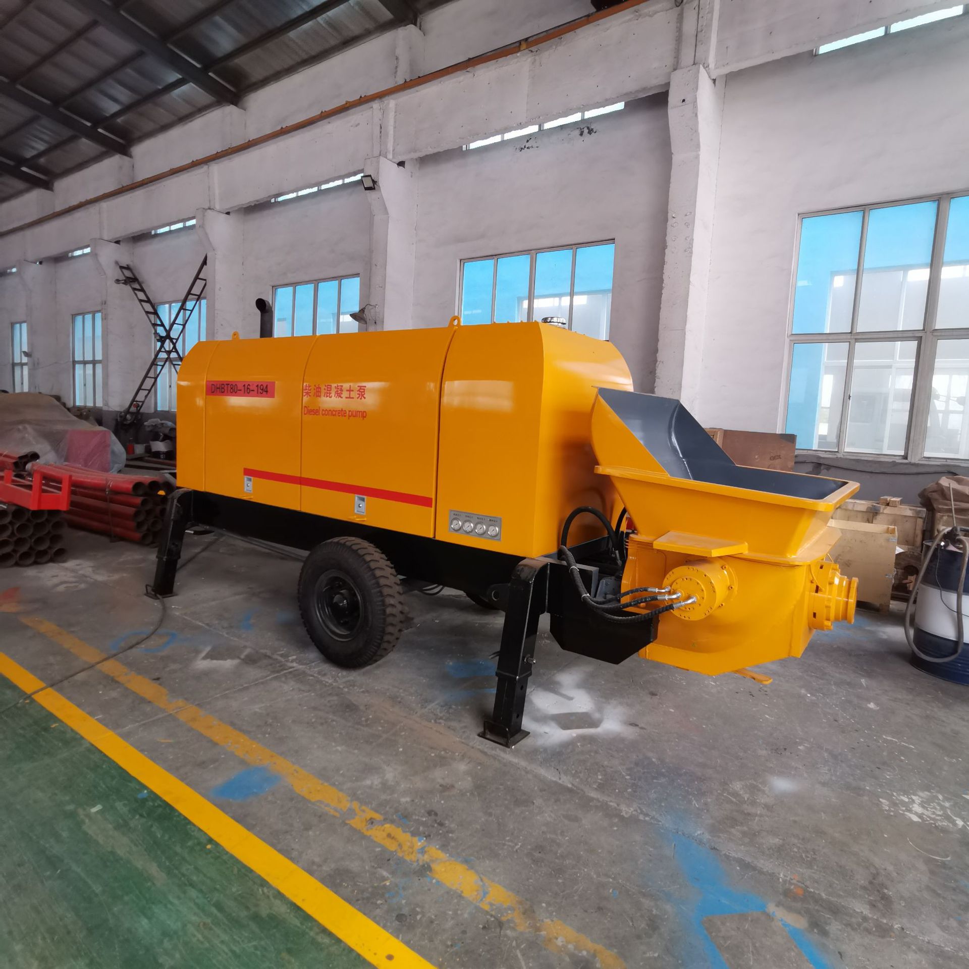 HBTS80R 80方的柴油动力 HBTS60-12-82R零件 菲律宾concrete pump