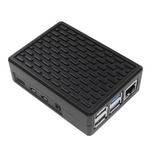 树莓派raspberry pi5五代散热保护全铝合金外壳金属 内置一体散热