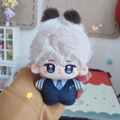 恋と深空かわいい北極兎兎兎沈星回同人耳付き10cmストラップアクセサリーぬいぐるみ人形人形人形人形人形人形人形人形