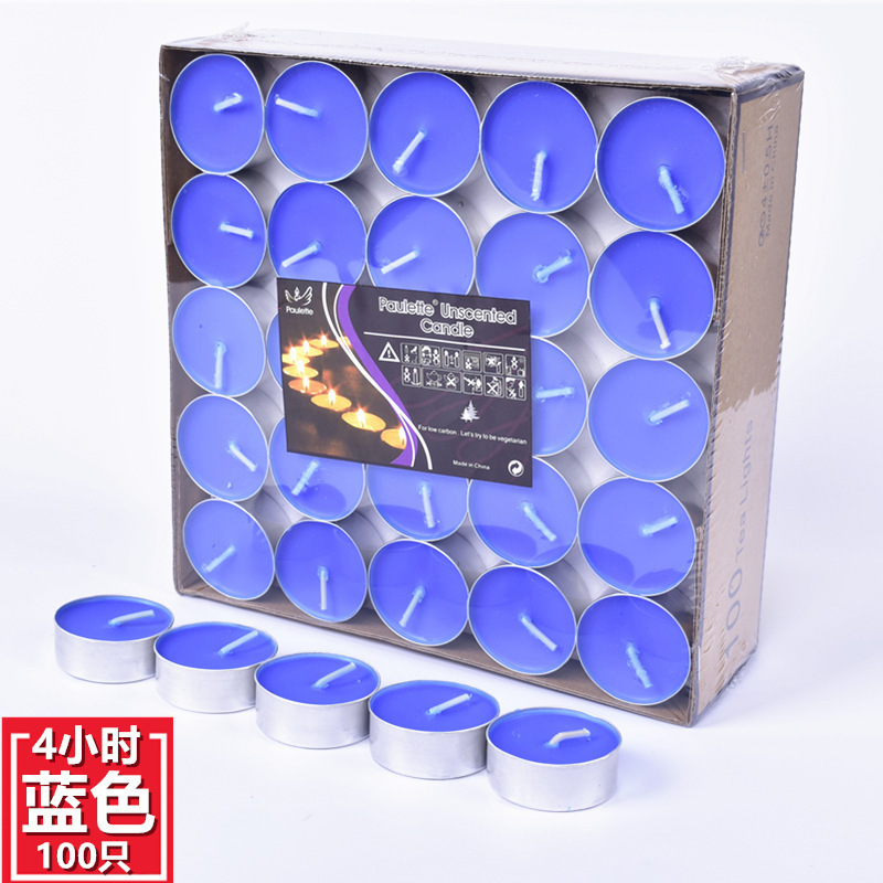 4 horas Azul 100 piezas - Tipo estándar ☆