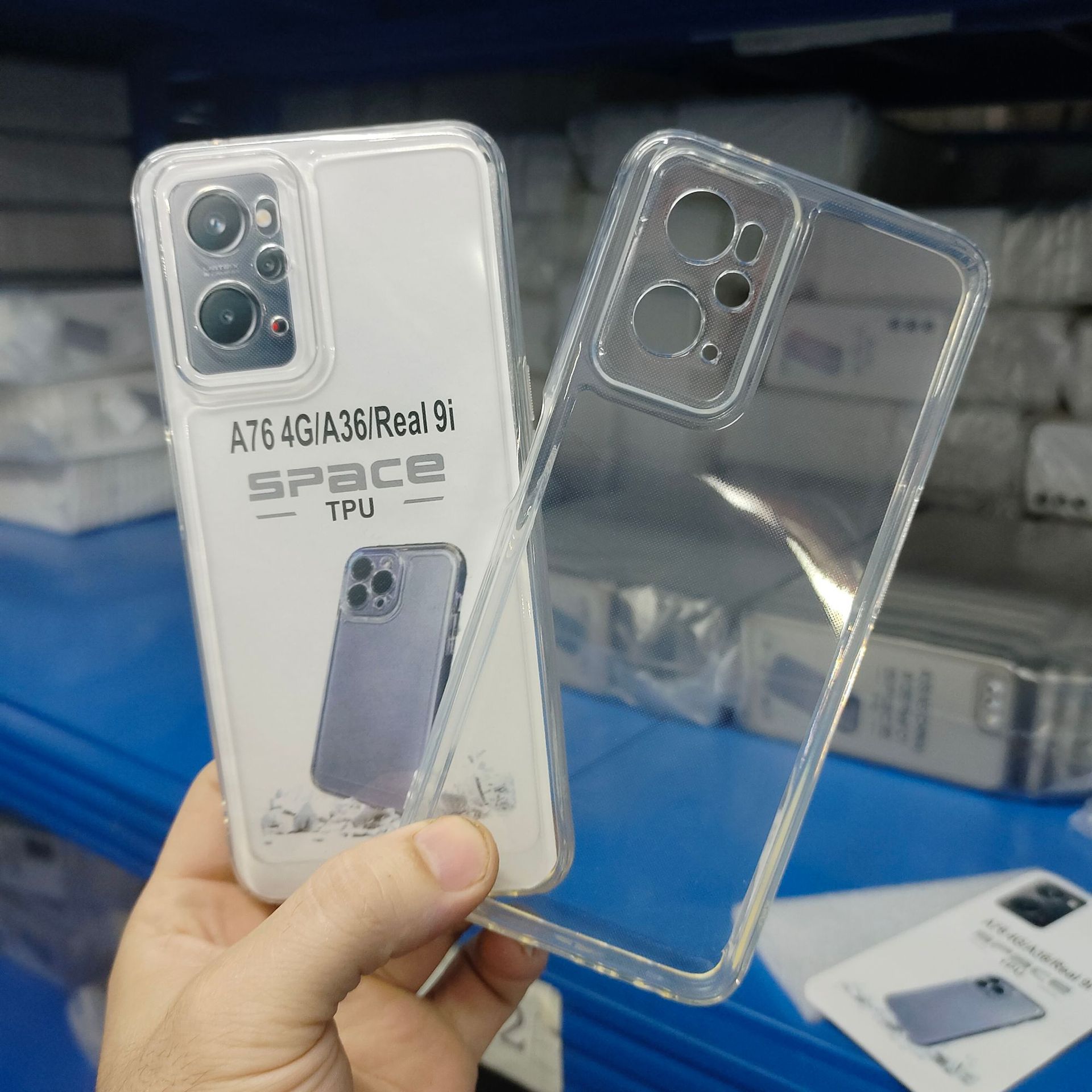 太空壳TPU手机壳适用OPPO A60 4G国外/F29/A78PRO3透明素材保护套