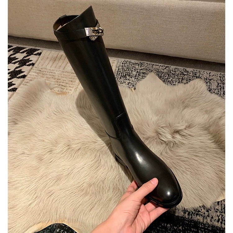 Metal winter universal high boots for leisure