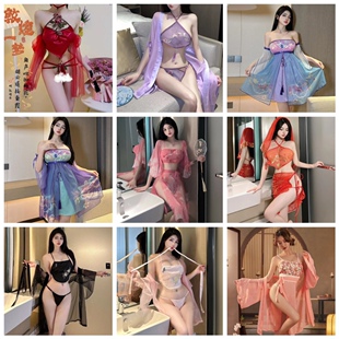 A variety of antique Chinese clothing wholesale bellyband uniform pure desire large size sexy pajamas ancient Chinese clothing temptation fun suit
