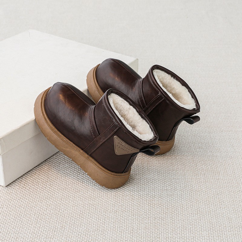 Botas de nieve para niños, niñas y zapatos de algodón de invierno 2025, nuevas botas impermeables para niños, botas de algodón calientes y gruesas image 8