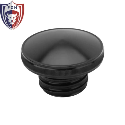 Motorcycle accessories suitable for Harley 883 1200 Dana modified press type fuel tank cap CNC fuel tank cap (Motosiklet ləvazimatları və aksesuarları) - black-without-air-holes