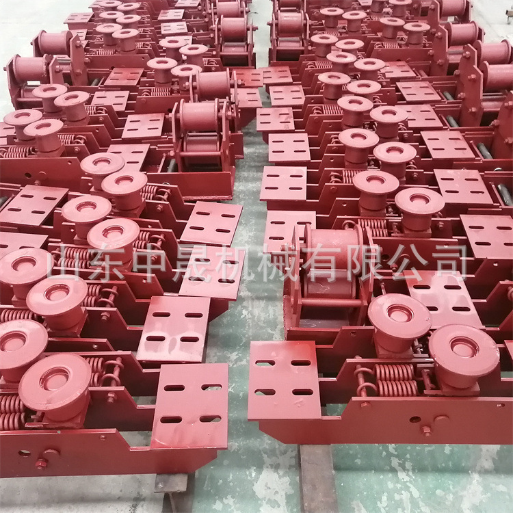 矿用无极绳绞车主压绳轮组副压绳弯道轮组托绳轮组主压绳轮组架