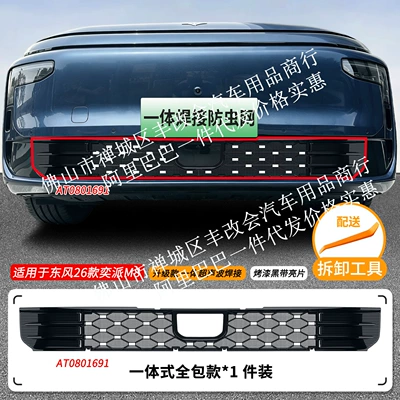 Suitable for Dongfeng Yipai M8, this is Automobile anti-insect net - 26-models-of-dongfeng-yipai-m8-with-a-star-patterned-insect-proof-net-one-piece-welded-black-painted-finish