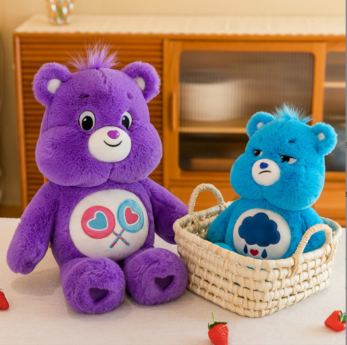 Lindo oso muñeca de peluche juguete carears Arco Iris feliz amor abrazo oso muñeca transfronteriza al por mayor