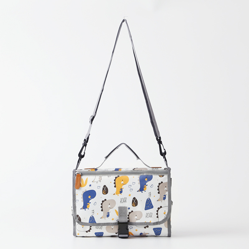 Bebé bolsa de pañales portátil almohadilla de pañales bolsa de almacenamiento de pañales multifuncional