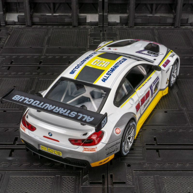 Cai Po 68278 Simulation 1/24 Boma M6 GT3 Alloy Racing Model Ornaments Open Door Children's Toy Car Cai Po 68278 Simulation 1/24 Boma M6 GT3 Alloy Racing Model Ornaments Open Door Children's Toy Car