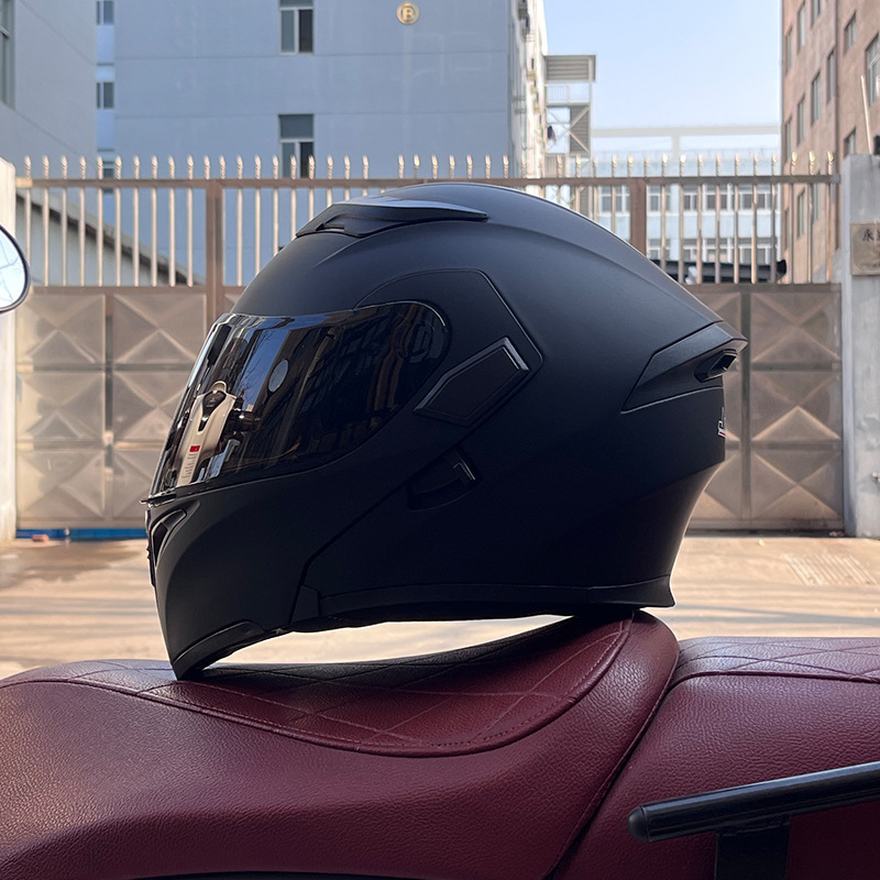 JIEKAI 3C certificado casco de motocicleta para hombres y mujeres casco completo de motocicleta casco de exposición Bluetooth casco de coche eléctrico