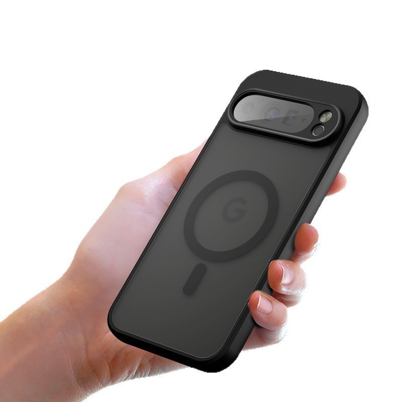 Suitable for Google Pixel10Pro Mobile Phone Case Ultra-Thin Frosted Skin Magnetic Suction Pixel9 All-Inclusive Anti-Fall 8 Airbags 7