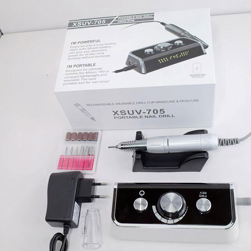 Nuevo amolador de uñas de escritorio amolador de almacenamiento de pantalla 45000RPM amolador de uñas profesional de descarga transfronterizo