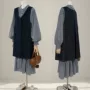 秋季好看格子2025连衣裙