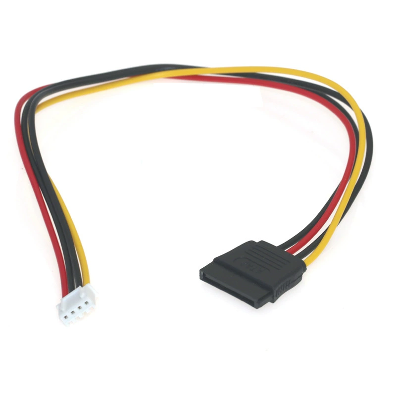 ITX power cord SATA15P mother to small 4P mother XH2.54 soft drive motherboard power supply data supply data conversion cable