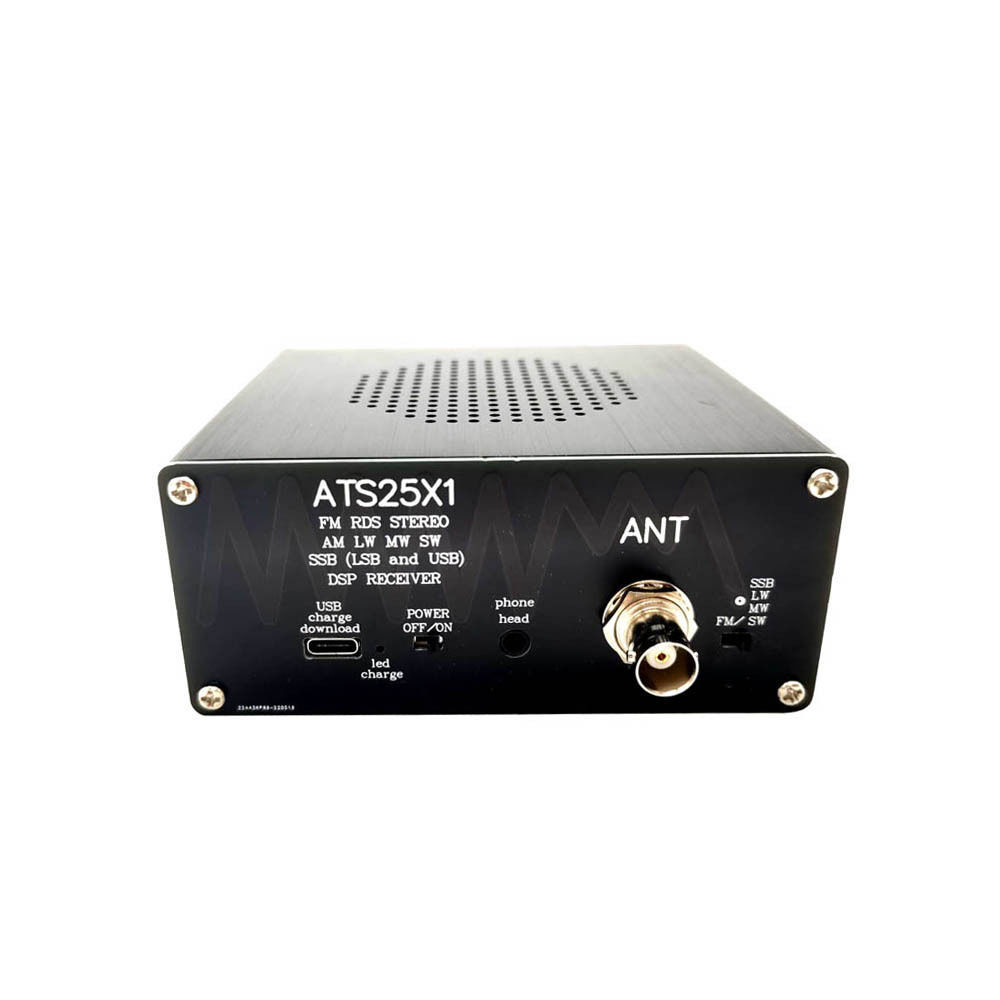 ATS25X1 actualizado 2,4 "Pantalla táctil Si4732 banda completa receptor de radio FM LW MW y SSB