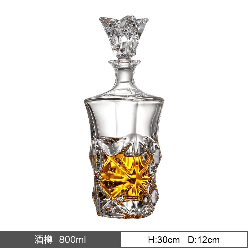 Taza de cristal de importación checa taza de whisky de alta gama ligeramente lujoso barril de vino doméstico taza de vino al por mayor personalizada image 12