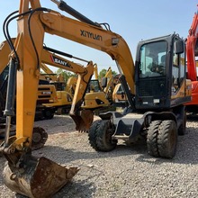 轮式挖机 新源重工轮式挖机 C75W 轮式挖机 B75S 劲工JG80S HT75W