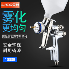 廠家立森1000B汽車面漆清漆油漆噴漆槍高霧化高品質氣動噴槍