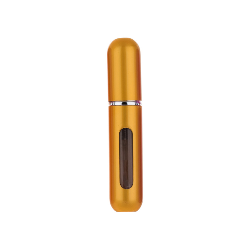 Nueva botella de perfume inferior de 8ml, botella de spray cosmético portátil recargable, botella de perfume autobomba