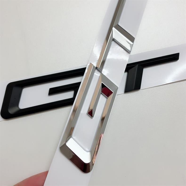 Suitable for BMW GT emblem, 5 Series, 3 Series GT, rear emblem, 330i, 535i, 320i, 535i, letter car sticker, black car emblem