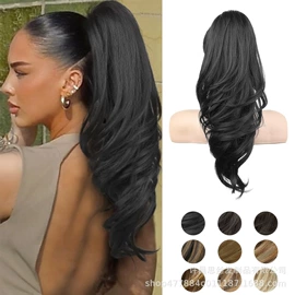 假发马尾;假发片;假发长卷发