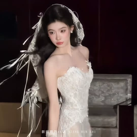 发夹;头纱;发带