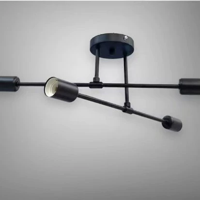 Скандинавская гостиная потолочный светильник трансграничный Amazon минималистичный спальня ресторан кабинет промышленный стиль железный люстра