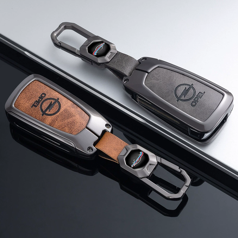 Подходит для чехла для ключей Opel Andrasse Philips Vida Yat, защитный чехол для пульта дистанционного управления, складная сумка, модификация с металлической пряжкой