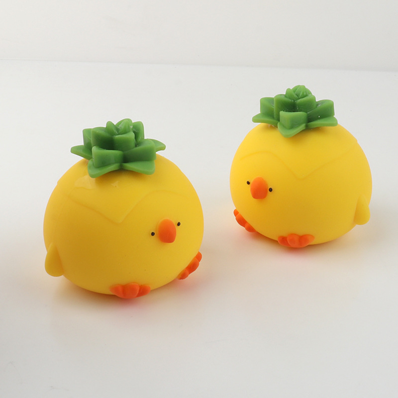 子供用解凍玩具パイナップル鶏つまみ楽減圧発散神器豆腐球スローバック祭りプレゼント