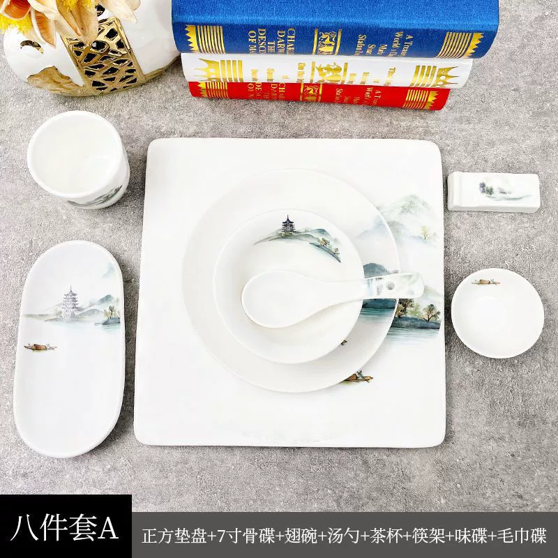 Посуда, ceramic набор для отеля, китайский стиль, набор из 3 предметов