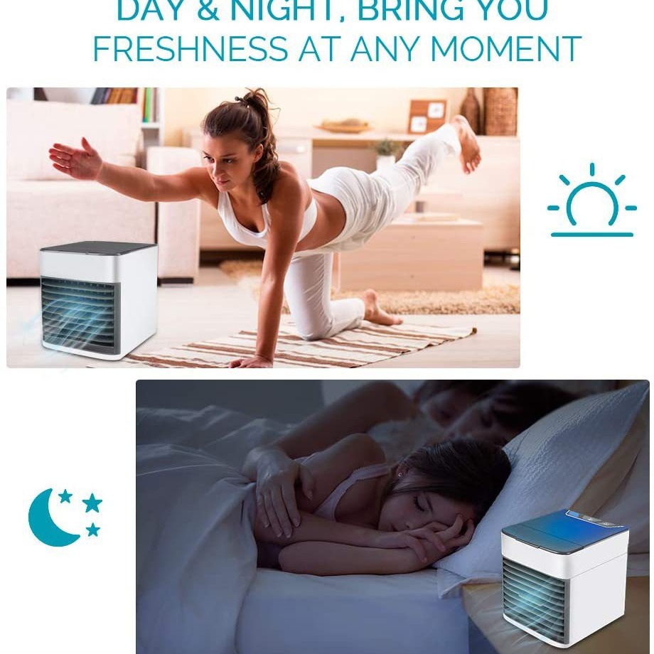 Nueva transfronteriza mini enfriador de aire ventilador de refrigeración de segunda generación Mini USB Mini escritorio móvil hogar portátil de aire acondicionado