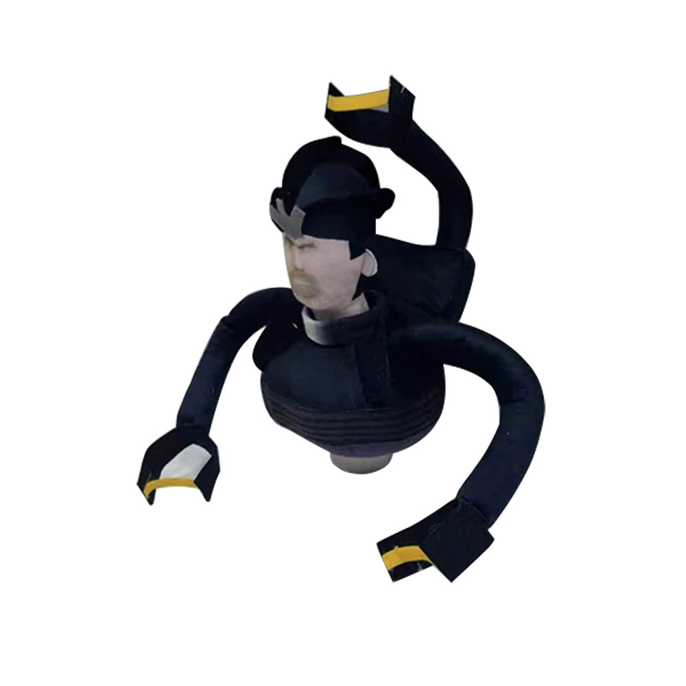 Cross-border Skibidi aseo persona Speakerman jefes Persona de audio relleno muñeca lote. Cabello