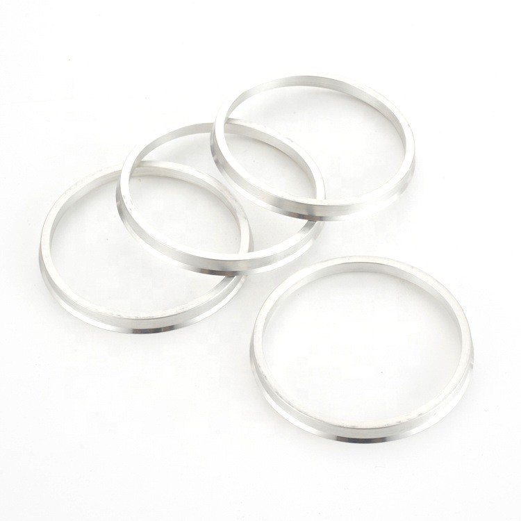 Car Wheel Hub Center Ring Aluminum Alloy Wheel Hub Center Ring Wheel Hub Reduction Ring Reduction Sleeve (Set of Four)