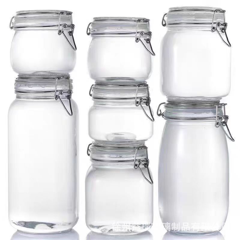密封罐玻璃食品瓶子泡酒泡菜坛子容器大容量厨房家用腌菜缸杂粮罐