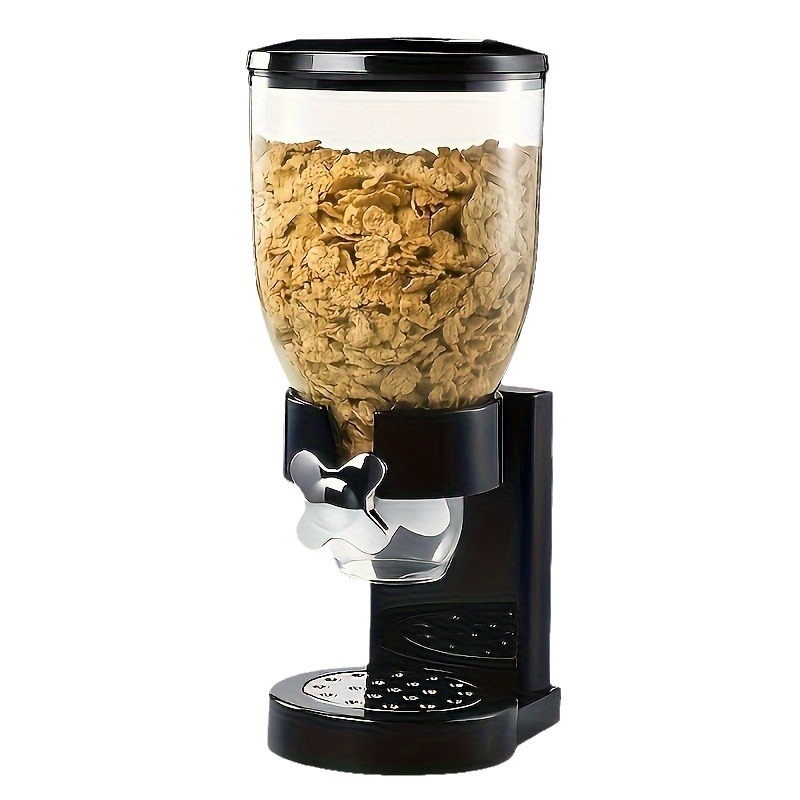 Cereal dispenser transfronterizo máquina de cereal olla de almacenamiento de granos de cocina olla de almacenamiento de bocadillos de frutas secas de avena