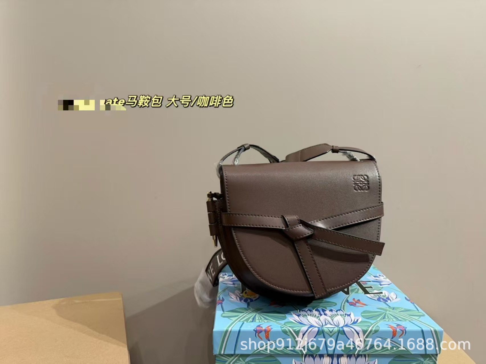 2024 Light Luxury Trendy Brand Luo Jia Retro Saddle Bag Fashion Classic Wide Strap Mini Shoulder Crossbody Bag For Women - Thumbnail 7