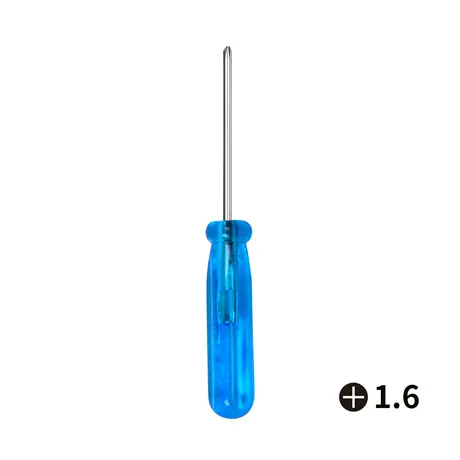 Blue batch crystal small screwdriver cross 1.6