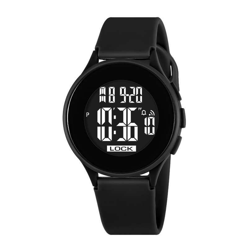 Hombres y niñas estudiantes al aire libre cronógrafo reloj electrónico alarma multifuncional moda nocturna relojes electrónicos fabricantes al por mayor