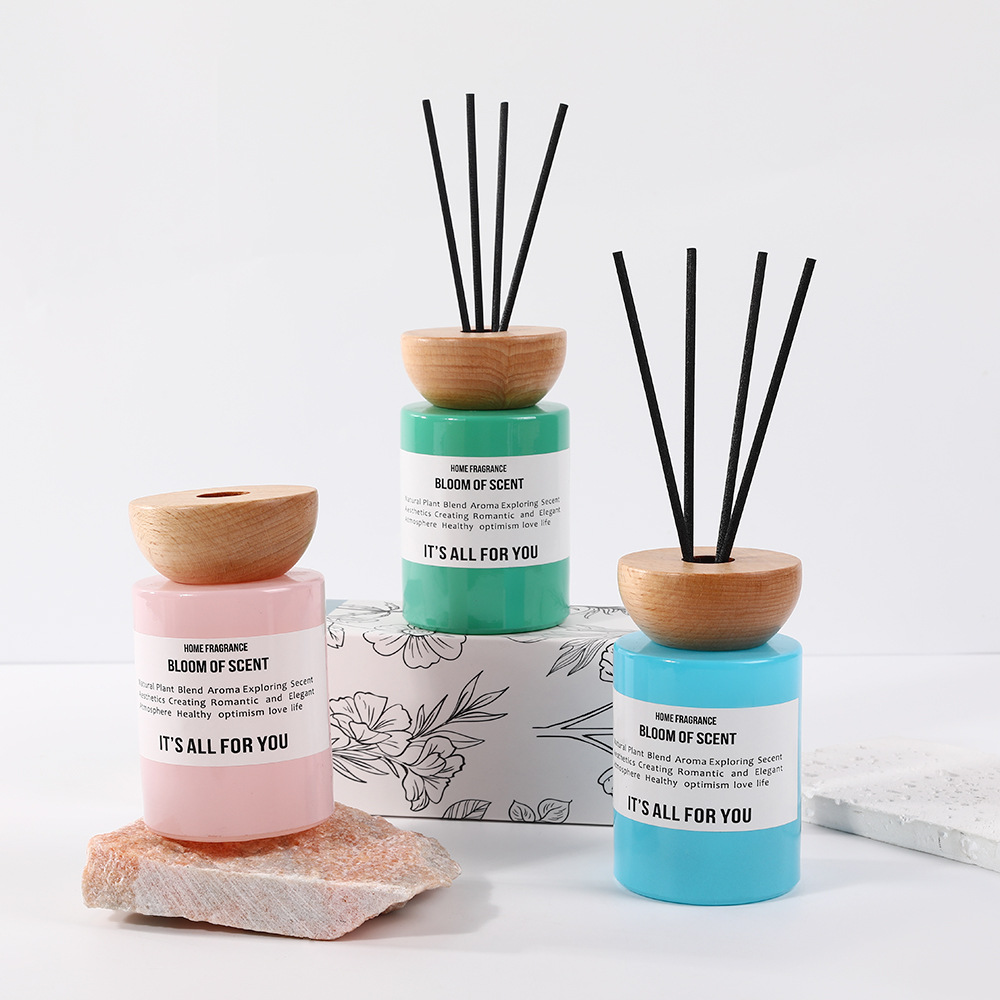 Aceite esencial de aroma sin fuego al por mayor para el hogar de alta calidad hotel decoración de baño interior aroma aire fresco transfronterizo