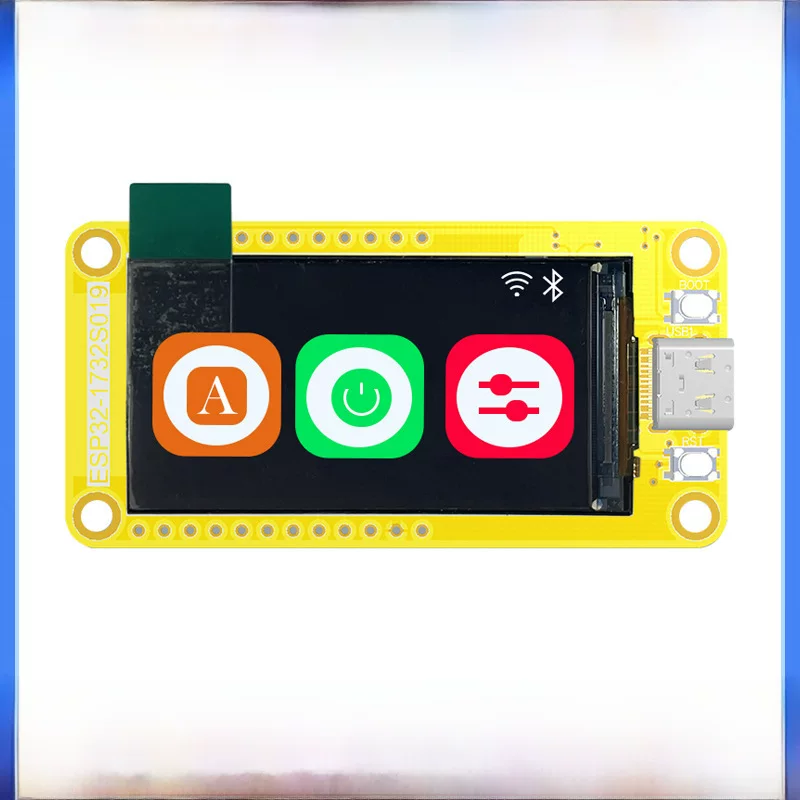 ESP32-S3 с экраном 1,9 дюйма, плата разработки LVGL, Wi-Fi + Bluetooth, дисплей TFT 170*320