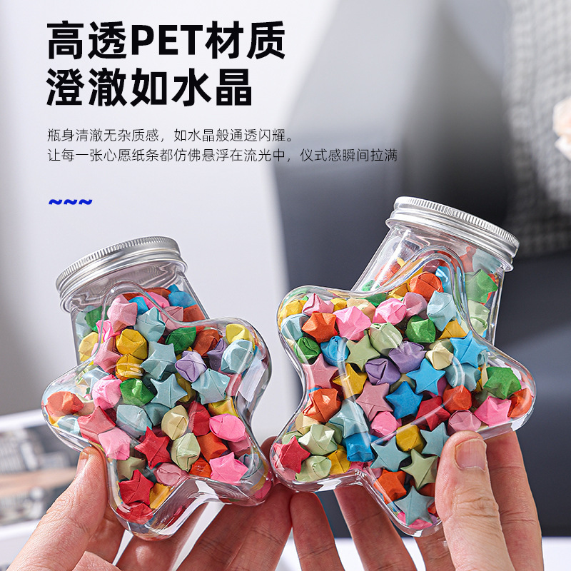 Transparent Cartoon Wishing Bottle Starry Sky Thickened Plastic Bottle Nebula Bottle Rainbow Bottle Drift Bottle Ocean Bottle Star Bottle Transparent Cartoon Wishing Bottle Starry Sky Thickened Plastic Bottle Nebula Bottle Rainbow Bottle Drift Bottle Ocean Bottle Star Bottle
