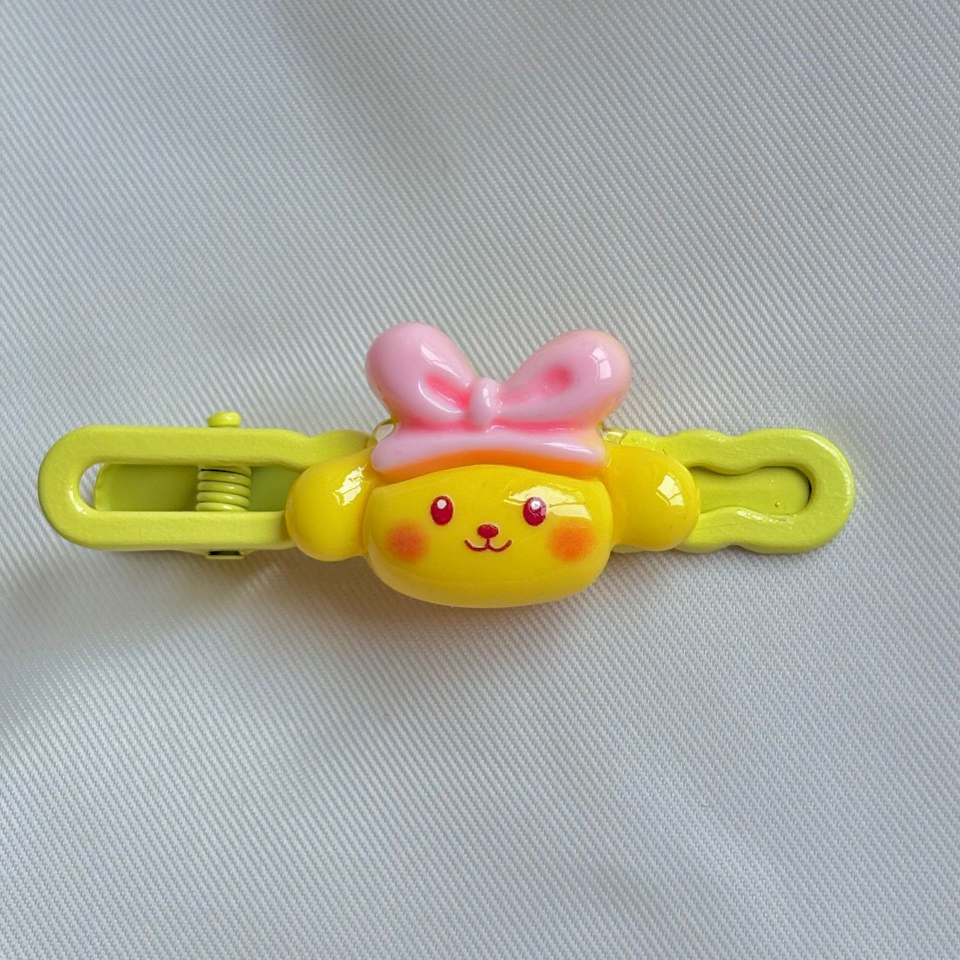 핑크 머리 푸딩 개