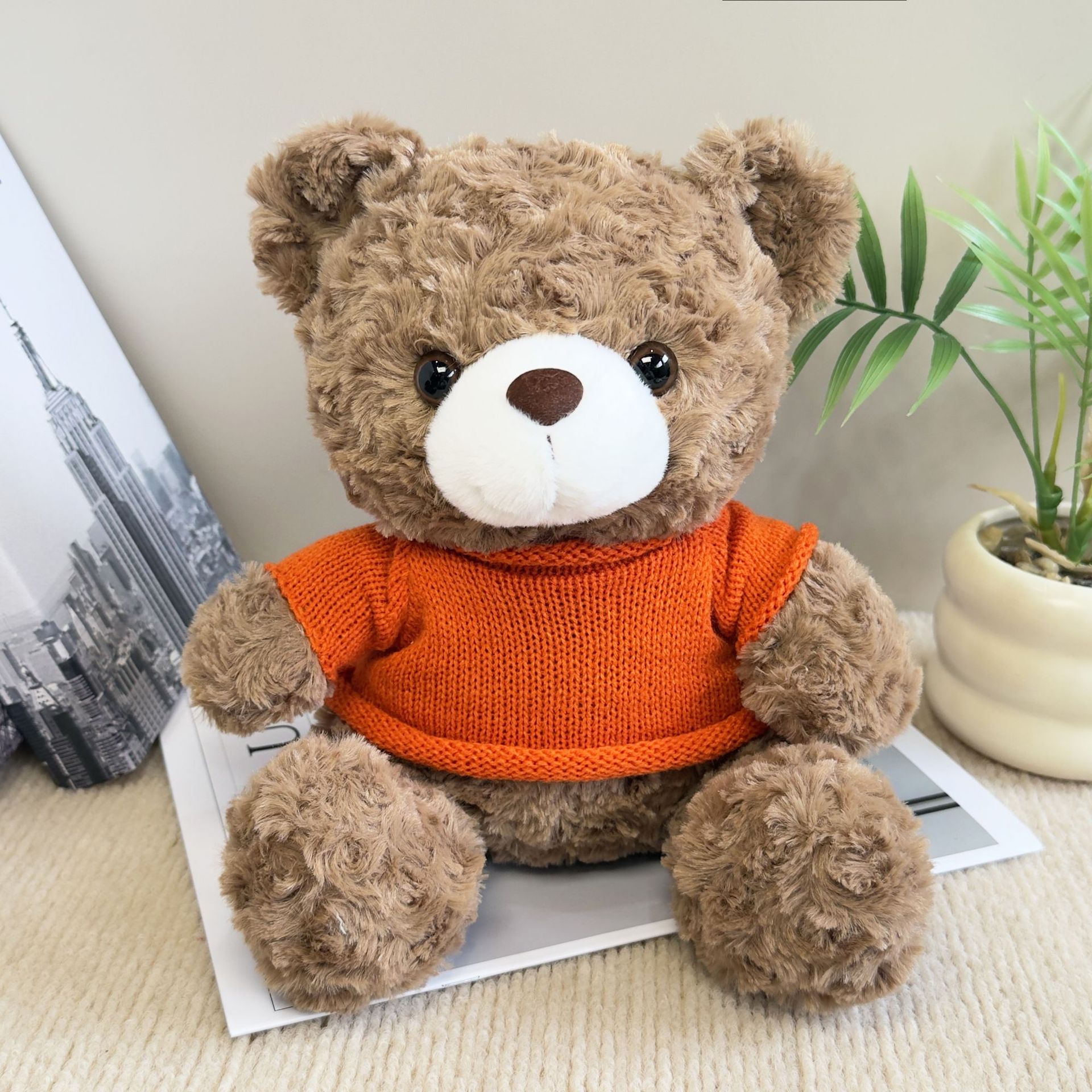 Osos de peluche abrazar osos muñecas muñecas agarrar muñecas regalo para niños impresión LOGO regalo juguetes de peluche