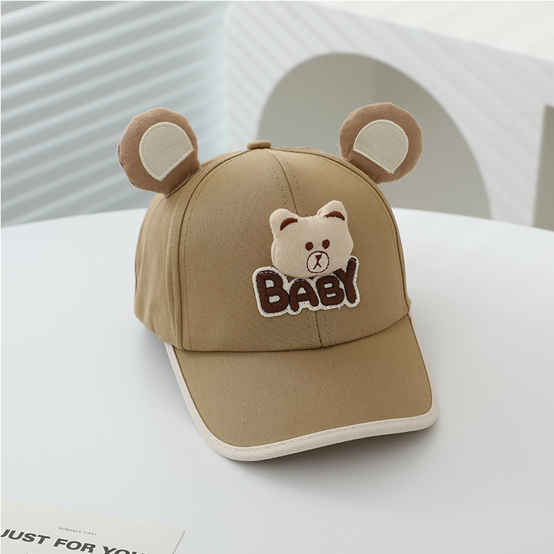 Sombrero infantil primavera y otoño delgado sombrero de pato para niños sombrero de verano sombrero de béisbol de niña encantadora