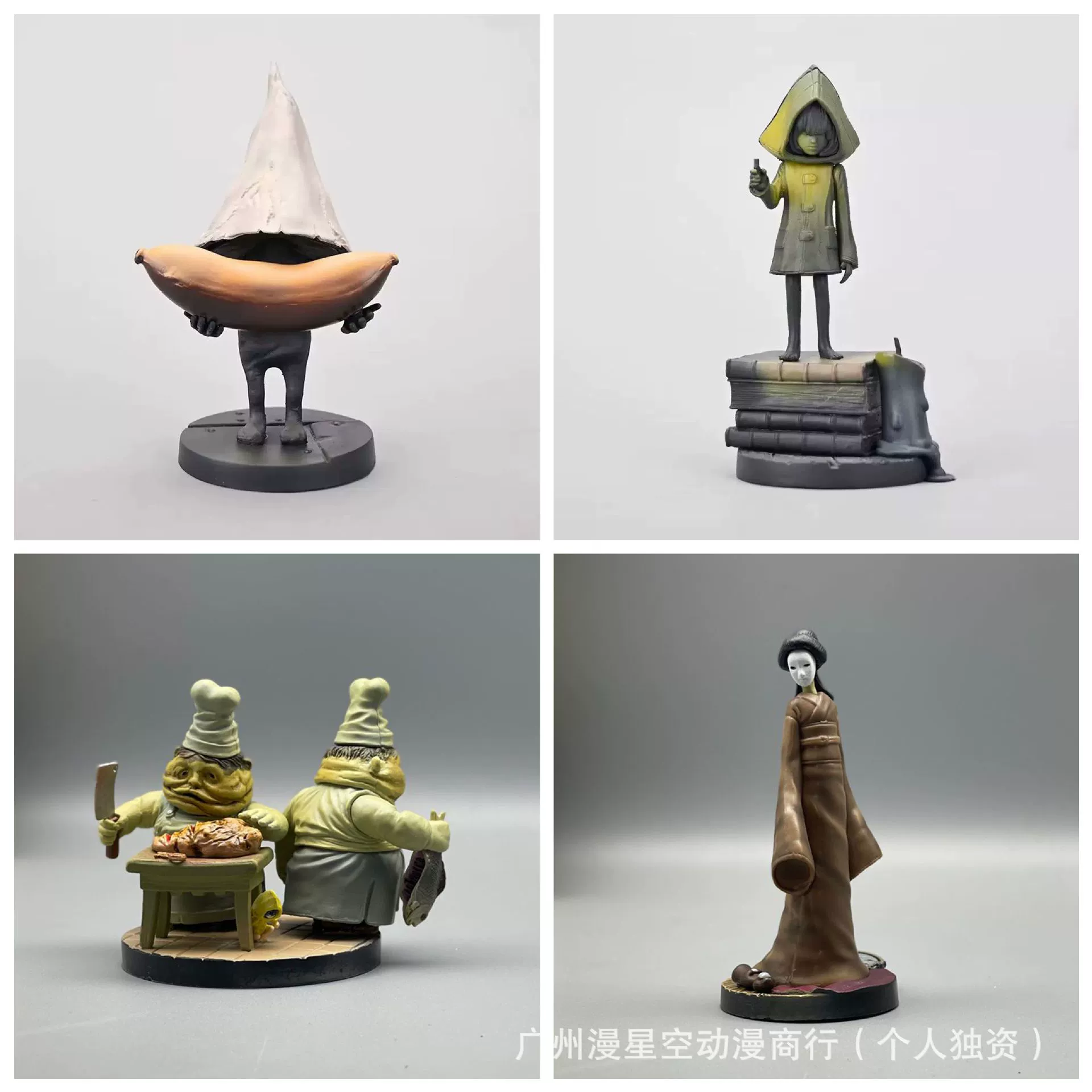 Ному из Little Nightmares 2 "Мясник" / "Леди мясника" — настольная фигурка в коробке