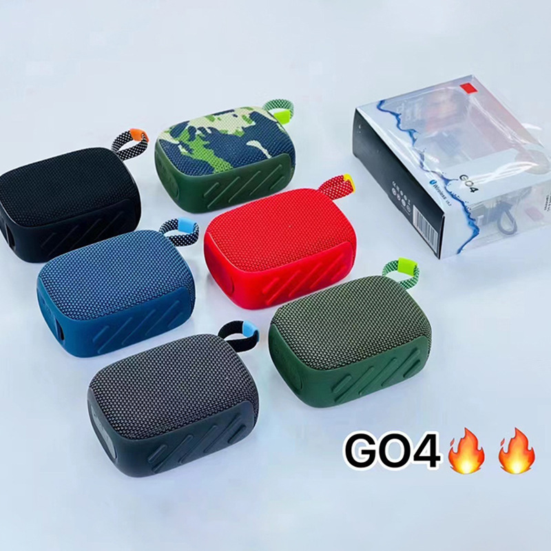 Comercio exterior transfronterizo nuevo audio Bluetooth inalámbrico GO4 subwoofer portátil para exteriores tarjeta de alta calidad audio pequeño